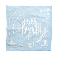 "decal graphic"bandana (SKY BLUE)