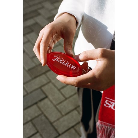 "sunroof classic logo" souvenir coin case (RED)