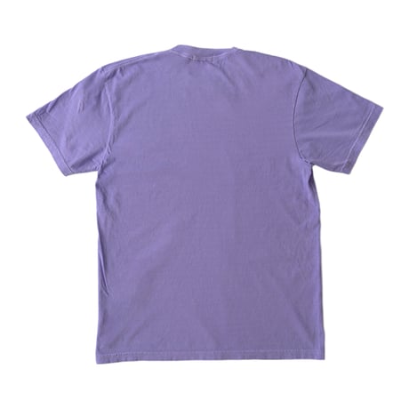 "sunburn logo" crew neck T-shirt (PURPLE)