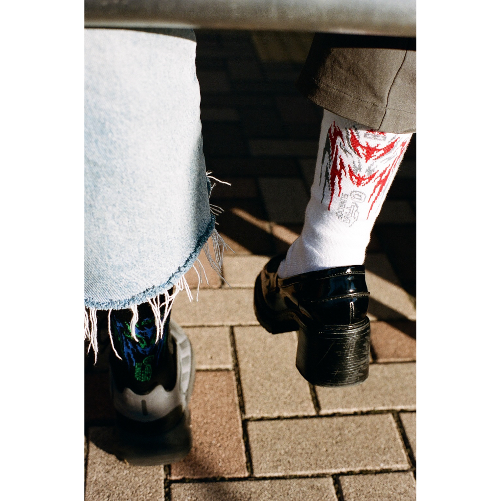 SRF racing car decal graphic