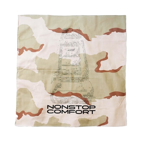 "seat code graphic" bandana (DESERT CAMO)