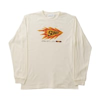 "sunroof racing logo" long sleeve T-shirts (NATURAL)