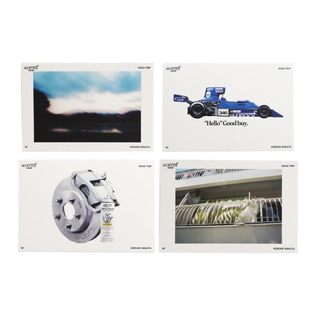 "ROAD TRIP W/KN" postcard set A