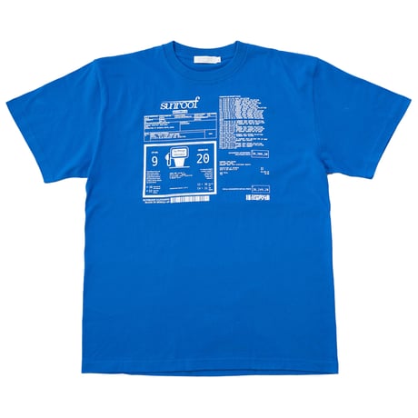 "window sticker graphic" T-shirts (BLUE)