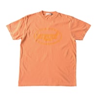 "sunburn logo" crew neck T-shirt (ORANGE)