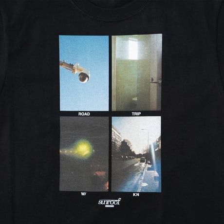 "ROAD TRIP W/KN scene2" T-shirts (BLACK)