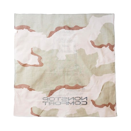 "seat code graphic" bandana (DESERT CAMO)