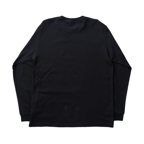 "sunroof racing logo" long sleeve T-shirts (BLACK)