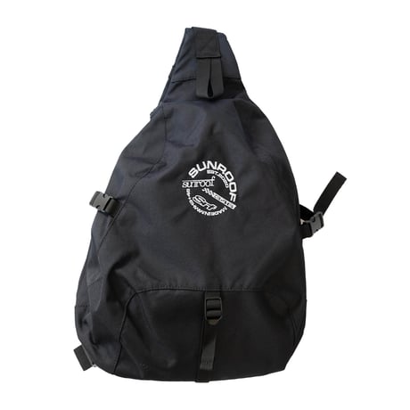 "sunroof wheel logo” sling bag