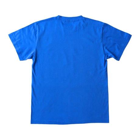 "thermo car graphic" crew neck T-shirt (BLUE)