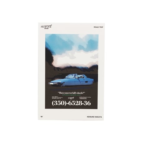 ”ROAD TRIP W/KN" postcard set B