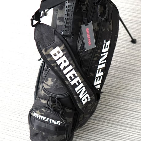 【MULTICAMBLACK】D×D GOLF MONSTERS × BRIEFING GOLF キャディバッグ CR-4 #01