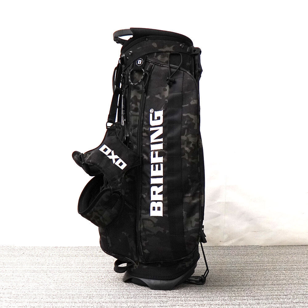 【MULTICAMBLACK】D×D GOLF MONSTERS × BRIEFING GOLF キャディバッグ CR-4 #01