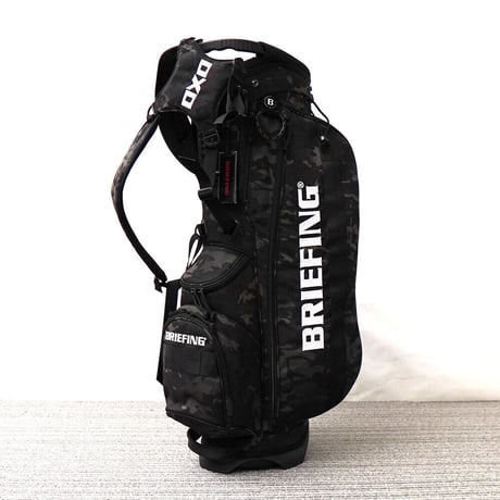【MULTICAMBLACK】D×D GOLF MONSTERS × BRIEFING GOLF キャディバッグ CR-4 #01