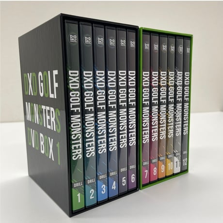 D×D GOLF Monsters DVD-BOX