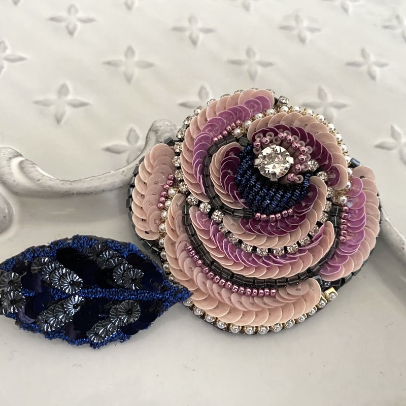 Rose brooch(ローズブローチ) キット | Jeunet.SHOP 