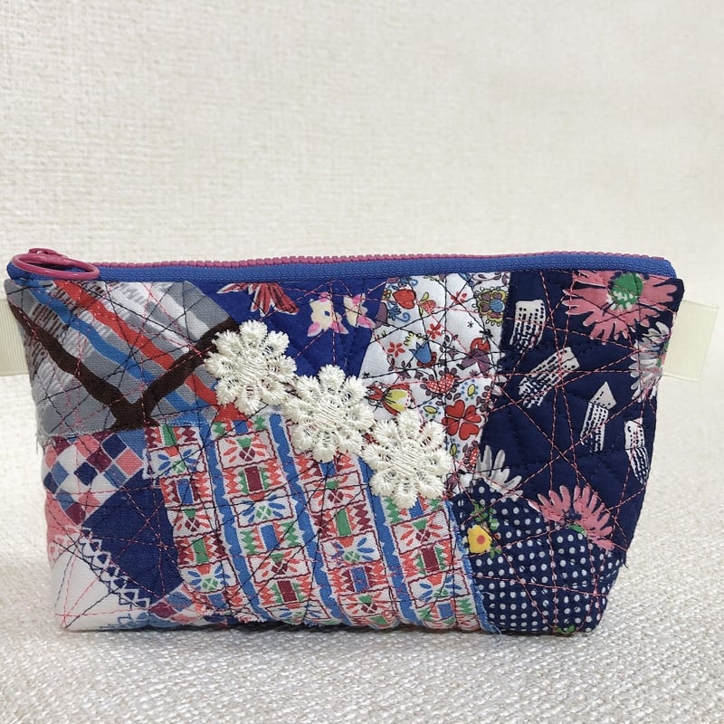 フィードサック △パッチワーク△ 巾着 ポーチ ヴィンテージ 【公式通販】