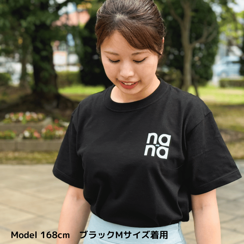 na-naロゴTシャツ＜ホワイト・ブラック＞ | 日本海テレビオンライン