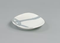 糸つむぎ三角型4.0皿