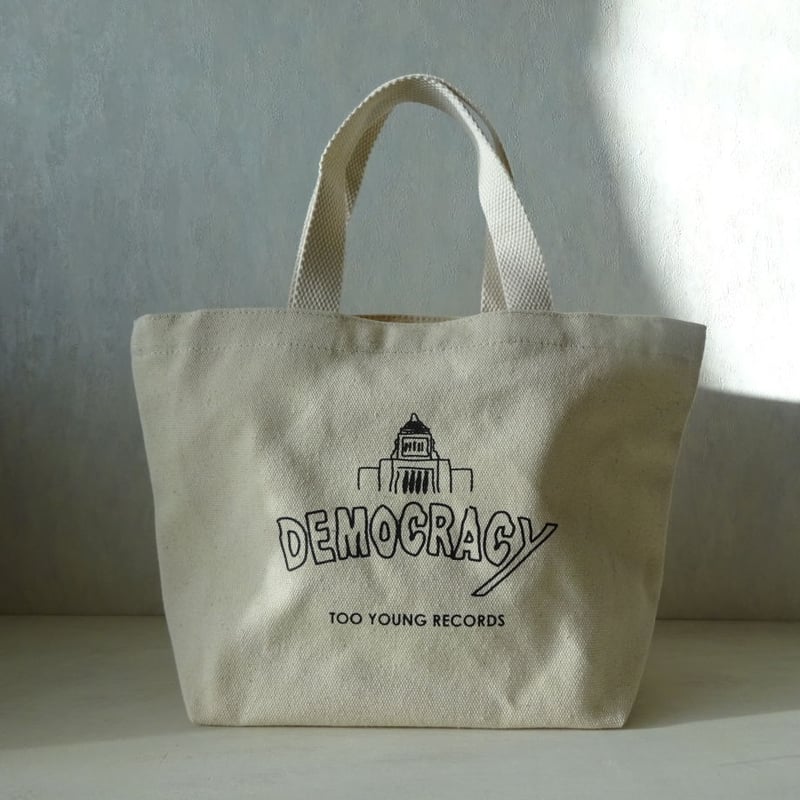16オンス帆布 / 7inch レコード・トートバッグ | TOO YOUNG RECORDS