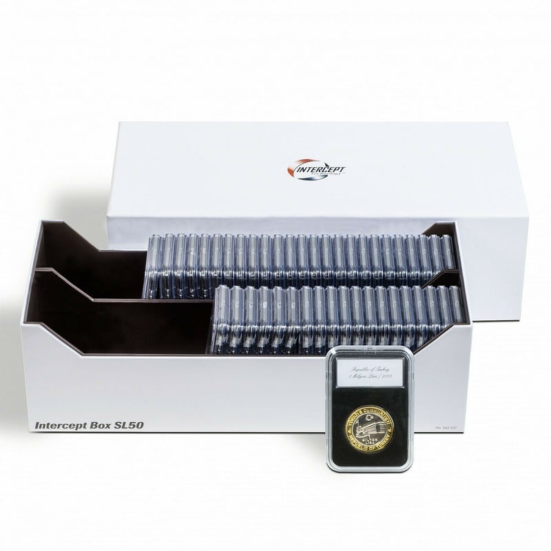 スラブコイン収納用のコインケース☆Leuchtturm ライトハウス社