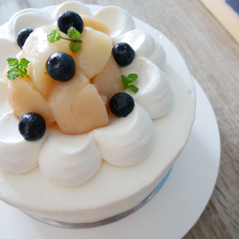 ショートケーキ桃 ① 6月22日から桃のショートケーキ販売開始 ショートケーキ桃 ① 6月22日から桃のショートケーキ販売開始