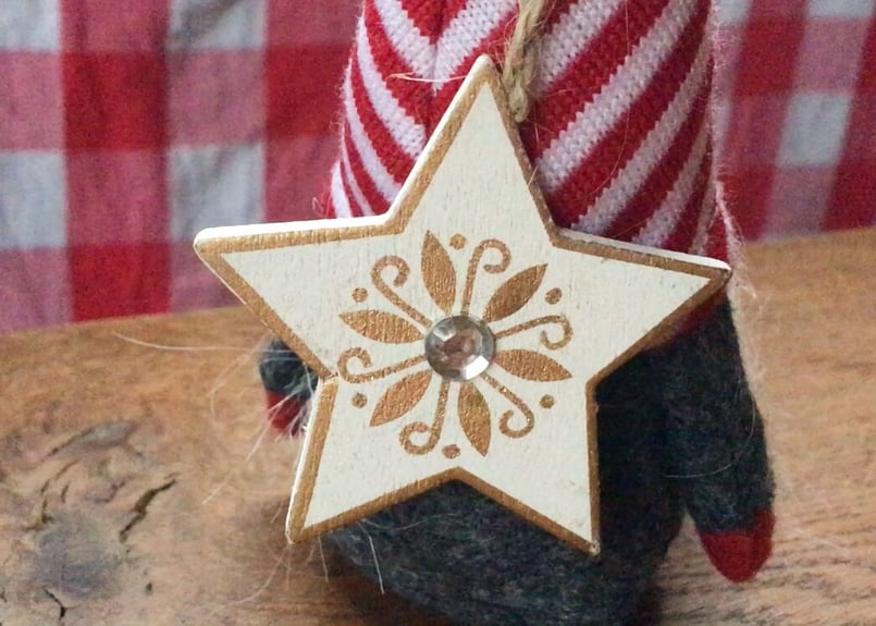 北欧雑貨　ガラス 木製 クリスマスオーナメント ビンテージ 北欧雑貨 ガラス 木製 クリスマスオーナメント ビンテージ