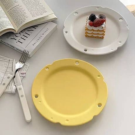 チーズモチーフプレート