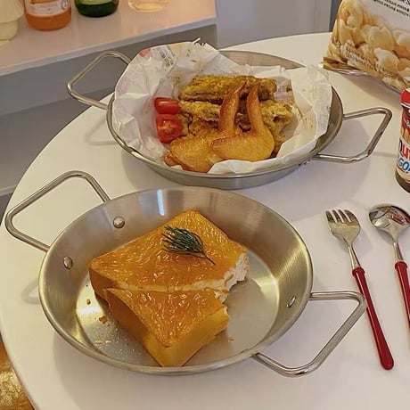 ステンレスパエリアパン