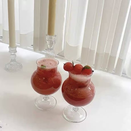 バブルジュースグラス