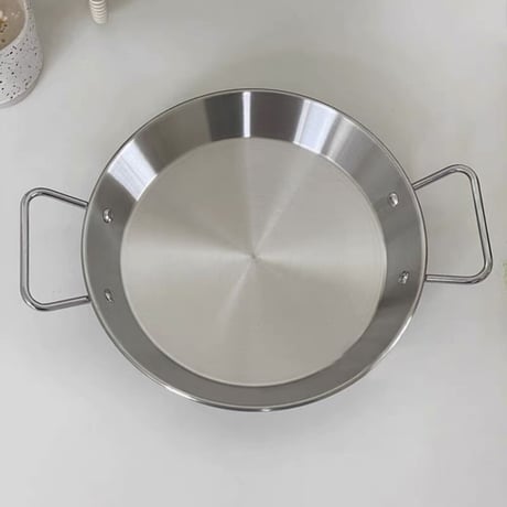 ステンレスパエリアパン