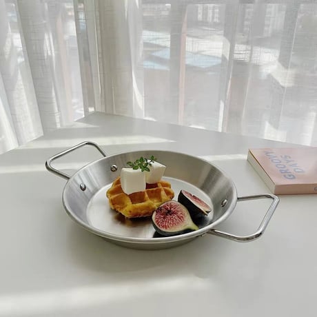 ステンレスパエリアパン
