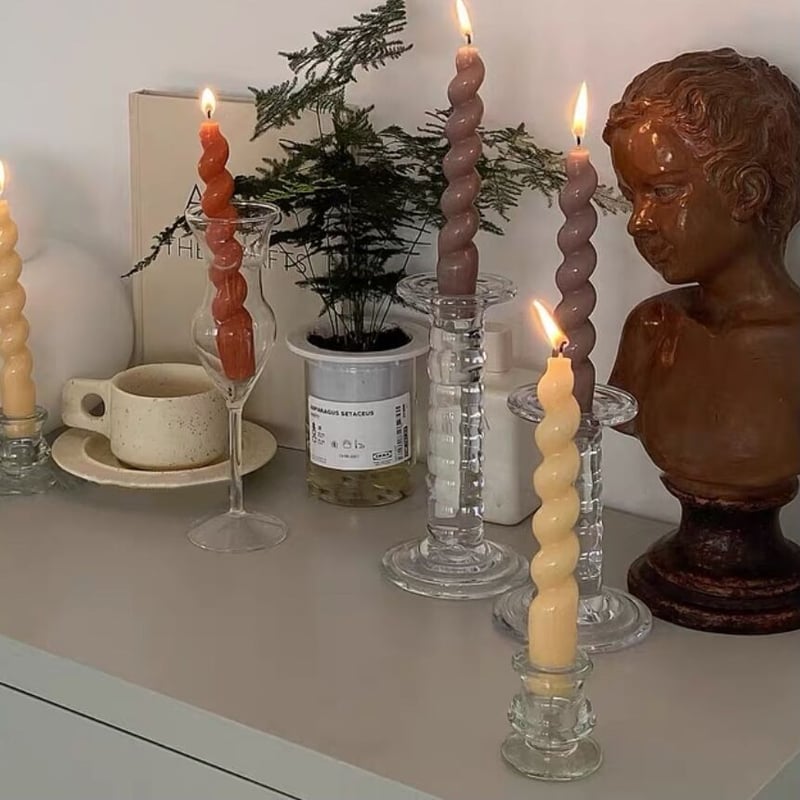 クリアベーシックキャンドルスタンド S | Holiday Room