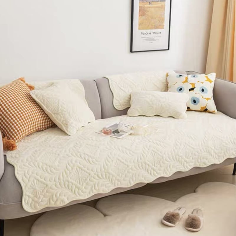 BISSON BRUNEELビッソンブリュネル ソファカバー　クッションカバー フランネルソファカバー90×210 | Holiday Room