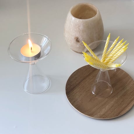 ラウンドクリアインセンスホルダー