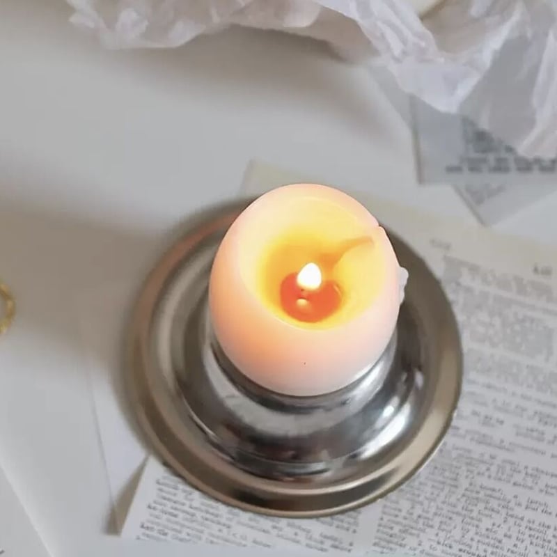 半熟エッグキャンドル2set | Holiday Room