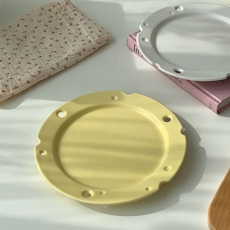 チーズモチーフプレート