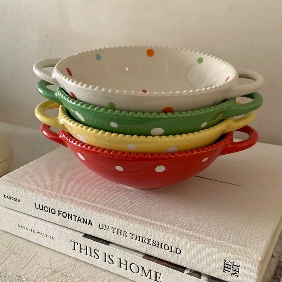 ドットセラミックボウル | Holiday Room