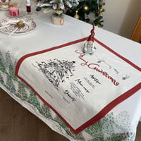 クリスマスファブリックタペストリー