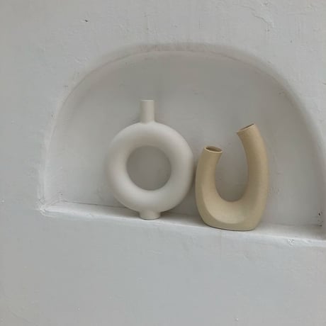 U字ニュアンスフラワーベース
