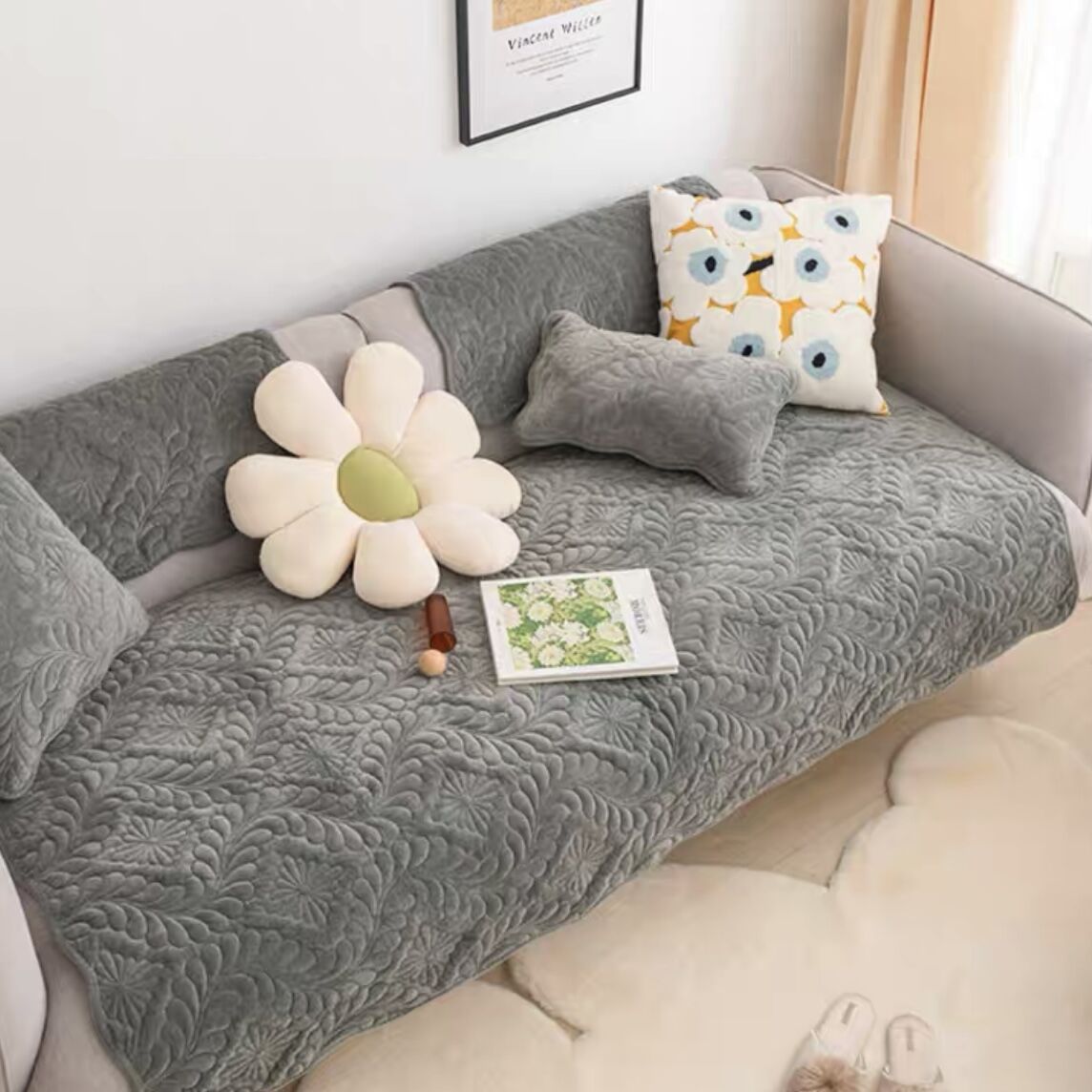 フランネルソファカバー90×180 | Holiday Room