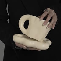 ニュアンスクラウドカップ＆ソーサー