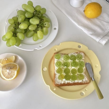 チーズモチーフプレート