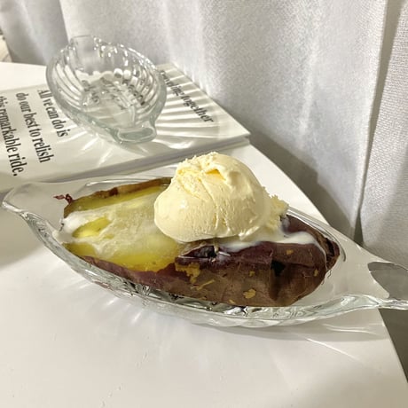 バナナスプリットグラス