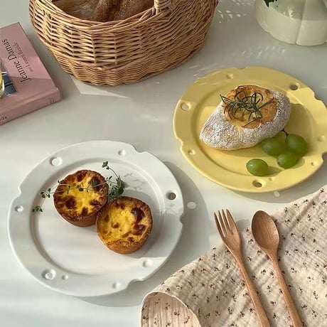 チーズモチーフプレート