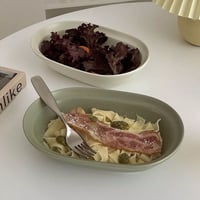 セラミックオーバルボウル