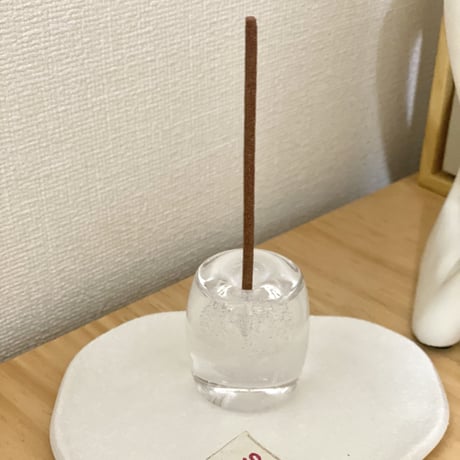 クリアバブルインセンスホルダー