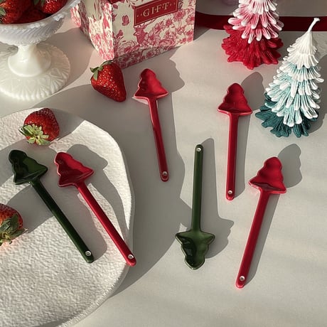 クリスマスデザートスプーンセット
