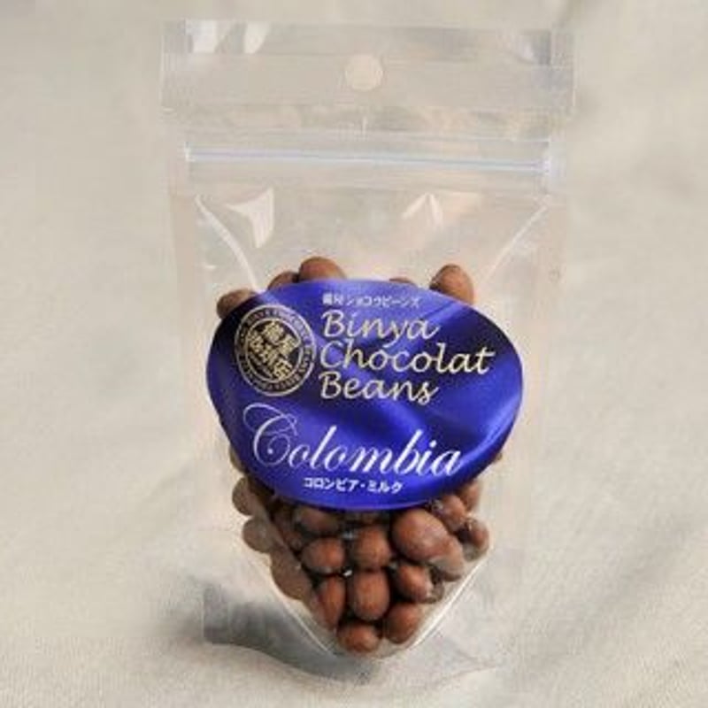 備屋ショコラシリーズ コロンビア・ミルク 60g B405 | 備屋珈琲店