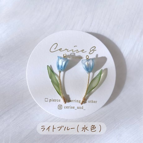 𝗺𝗶𝗻𝗶 𝗧𝗨𝗟𝗜𝗣🌷ピアス/イヤリング